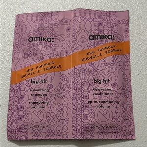 Amika Big Hit Volumizing Duo Shampoo & Conditioner